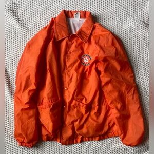 Vintage Clemson Tigers Wind Breaker Jacket
